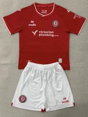 26-27 Bristol City Home Kids Soccer Jersey