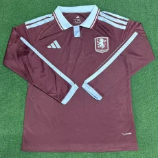 26-27 Aston Villa Home Long Sleeve Soccer Jersey (长袖)