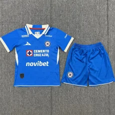 26-27 Cruz Azul Home Kids Soccer Jersey