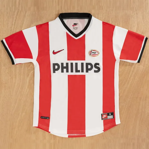 1998-1999 PSV Home Retro Soccer Jersey