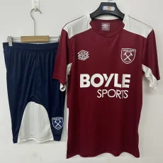 26-27 West Ham Red Training Short Suit