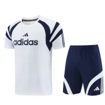 2026 AD17 White Training Short Suit