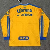 26-27 Tigres UANL Home Long Sleeve Soccer Jersey (长袖)
