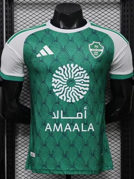26-27 Al-Ahli Saudi Home Player Version Soccer Jersey