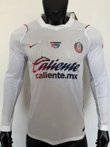 26-27 Chivas Guadalajara Away Long Sleeve Player Version Soccer Jersey (长袖球员)