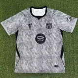 26-27 BAR Grey Goalkeeper Fans Soccer Jersey