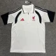 26-27 LIV White Polo Short Sleeve (半拉链)
