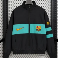 26-27 BAR Black Retro Windbreaker