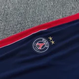 26-27 PSG Royal blue Half Pull Tracksuit (半拉链)