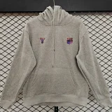 26-27 BAR Gray Hoody 灰色(加绒)粉标