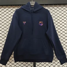 26-27 BAR Royal blue Hoody 宝蓝色(加绒)粉标