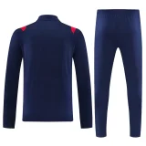 26-27 PSG Royal blue Half Pull Tracksuit (半拉链)