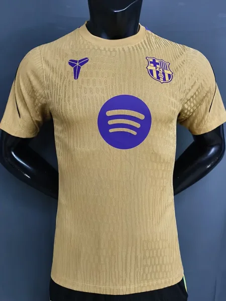 26-27 BAR Earthy Yellow Player Version Training shirts