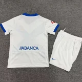 26-27 La Coruna Third Kids Soccer Jersey