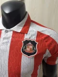 26-27 Sunderland Home Player Version Soccer Jersey
