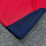 26-27 Spain Red Half Pull Tracksuit (半拉链)