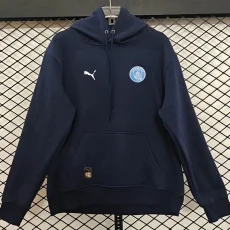 26-27 Man City Royal blue Hoody 宝蓝色(加绒)蓝标