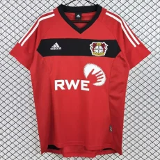 2002-2004 LeverKusen Home Retro Soccer Jersey