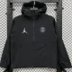 26-27 PSG Jordan Black Outdoor Jackets #K8802冲锋衣