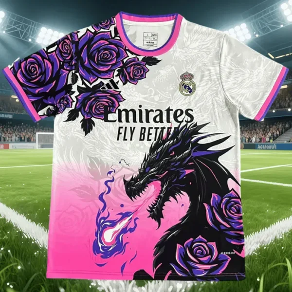 26-27 RMA Special Edition Fans Training shirts (玫瑰与龙)