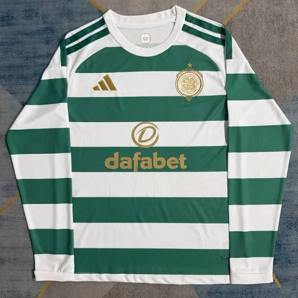 26-27 Celtic Home Long Sleeve Soccer Jersey (长袖)