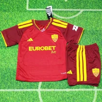 26-27 Roma Home Kids Soccer Jersey