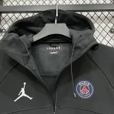 26-27 PSG Jordan Black Outdoor Jackets #K8802冲锋衣
