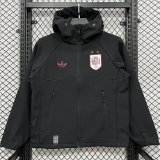  26-27 Spain Black Outdoor Jackets #K8801冲锋衣