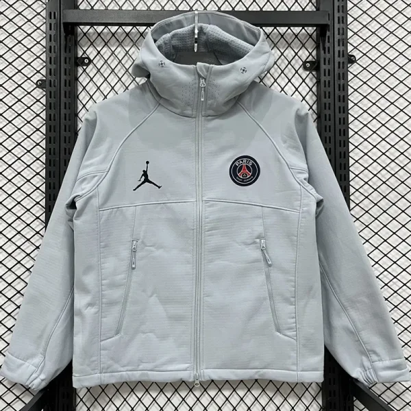 26-27 PSG Jordan Light blue Outdoor Jackets #K8802冲锋衣