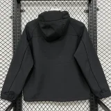  26-27 Spain Black Outdoor Jackets #K8801冲锋衣
