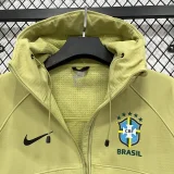 26-27 Brazil Yellow Green Outdoor Jackets #K8807冲锋衣