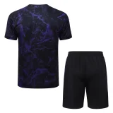 26-27 BAR Black Purple Training Short Suit #J26084