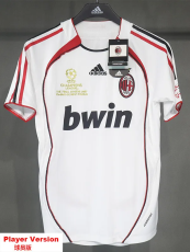 2006-2007 ACM Away Player Version 球员 Retro Soccer Jersey