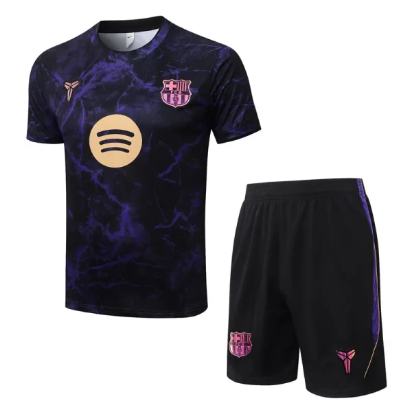 26-27 BAR Black Purple Training Short Suit #J26084