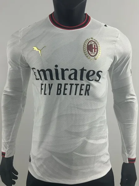 26-27 ACM Away Long Sleeve Player Version Soccer Jersey (长袖球员)