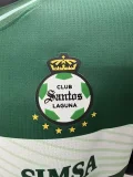  26-27 Santos Laguna Home Player Version Soccer Jersey