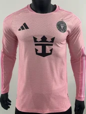  26-27 Inter Miami Home Long Sleeve Player Version Soccer Jersey (长袖球员)