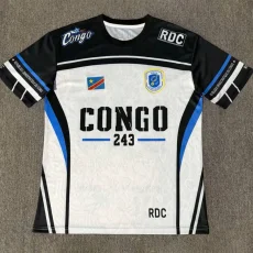 26-27 DR Congo Black White 243 Special Edition Training shirts