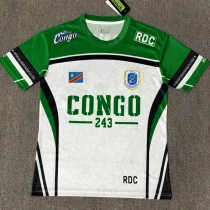 26-27 DR Congo Green White 243 Special Edition Training shirts