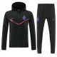 26-27 PSG Black Windbreaker Suit (Hoodie)(风衣套装)