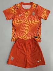 26-27 CHE Orange Goalkeeper Kids Soccer Jersey