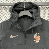 26-27 France Black Outdoor Jackets #K8809冲锋衣