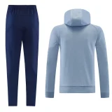26-27 Senegal Blue grey Hoodie Jacket Tracksuit #01