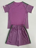 26-27 ARS Pink Purple Goalkeeper Kids Soccer Jersey