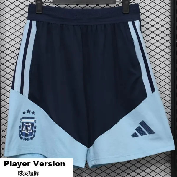26-27 Argentina Royal blue Player Version Shorts Pants(球员短裤)