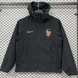 26-27 France Black Outdoor Jackets #K8809冲锋衣
