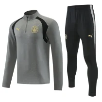 26-27 Man City Grey Half Pull Tracksuit (半拉链)