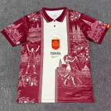 26-27 Spain Red Special Edition Polo Short Sleeve