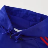 26-27 Man Utd Fancy blue Hoodie Tracksuit (卫衣套装)