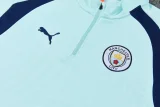 26-27 Man City Light blue Half Pull Tracksuit (半拉链)